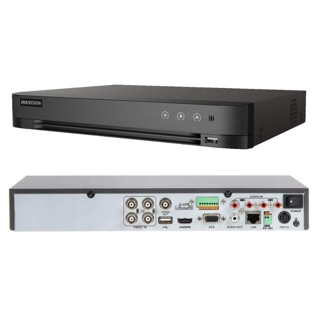 4-ch 5 MP 1U H.265 AcuSense DVR UP To 8MP