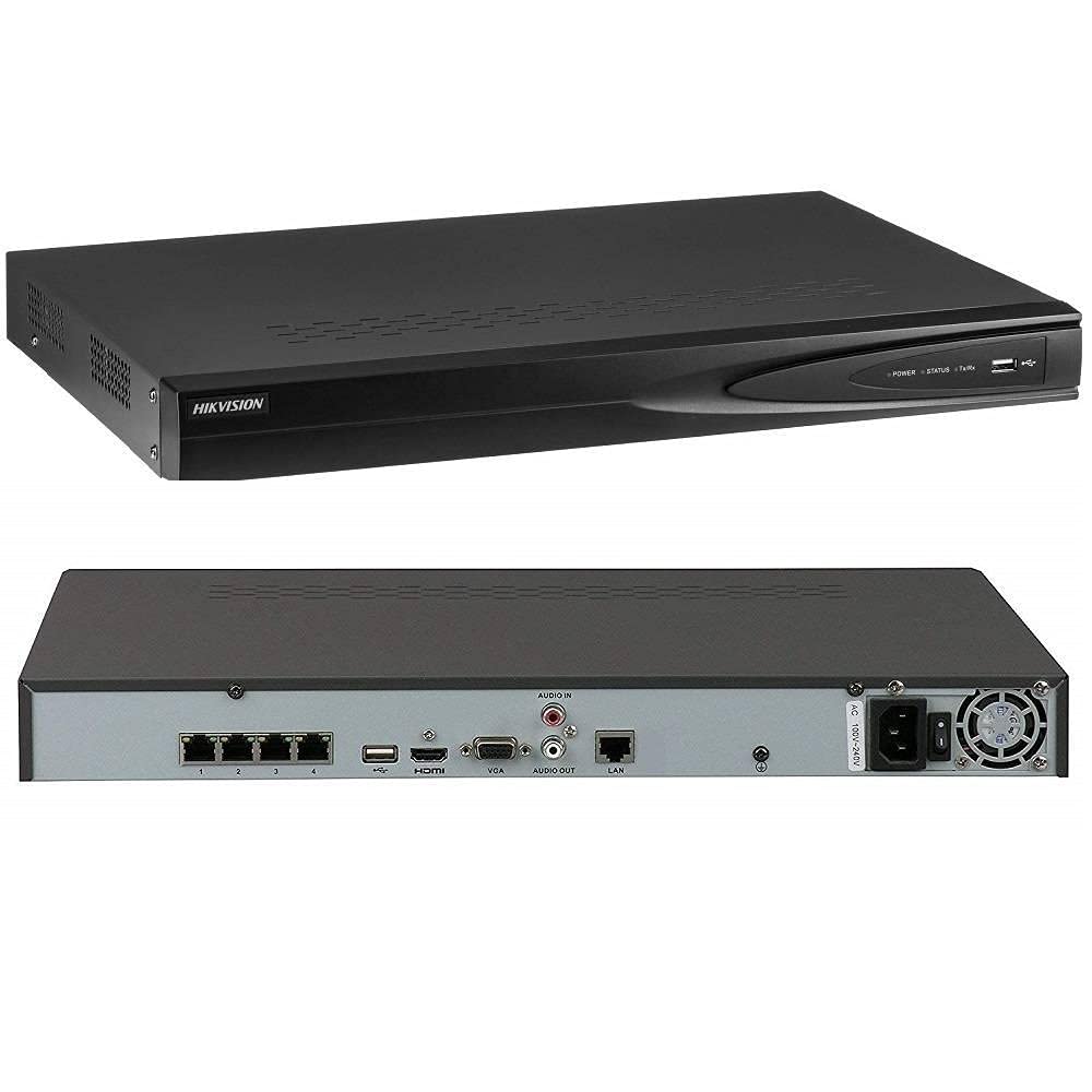 4-ch 1U 4 PoE 4K NVR 8MP