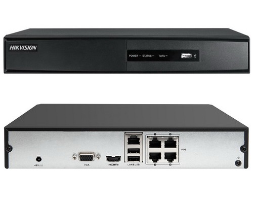 4-ch Mini 4 PoE 1U NVR 4MP - 4P