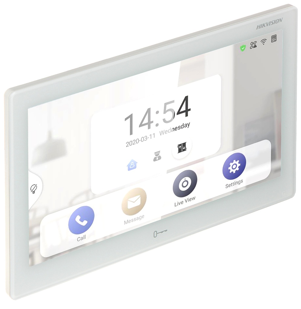 10.1-inch colorful touch screen with resolution 1024 × 600